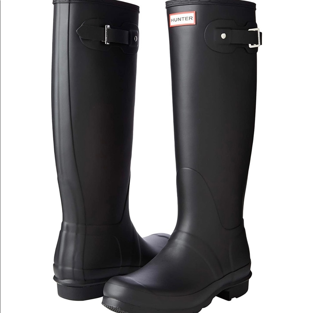 Original Tall Black Hunter Rain Boots